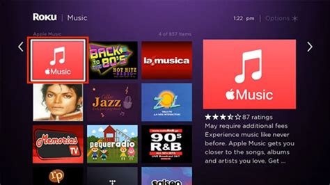 can i get apple music on roku