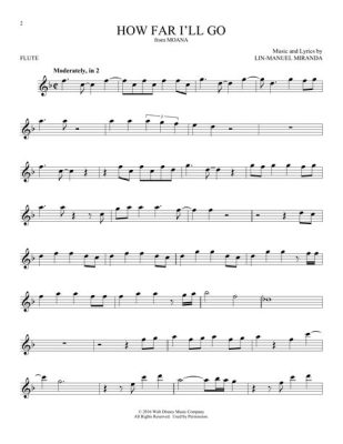 how far i'll go flute sheet music: The Journey of Perseverance