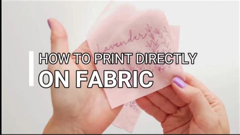 How to Print on Fabric at Home: A Guide with Multiple Perspectives