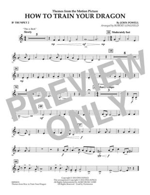 how to train your dragon trumpet sheet music: exploring the art of musical composition