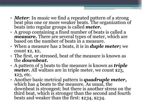 Meter Music Definition and Its Endless Exploration